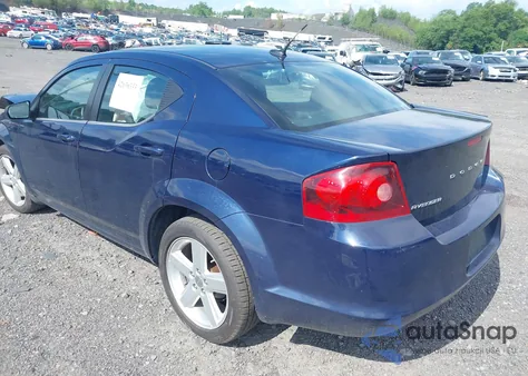 2013 Dodge Avenger Se from USA, damaged, VIN 1C3CDZAB5DN681209